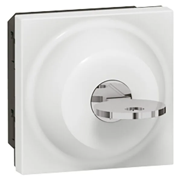 Legrand 077073 S.armada 3 Konumlu Kilitli Anahtar, Beyaz, 2M