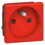 Legrand 077118 S.Armada antim. UPS priz, kırmızı