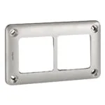 Legrand 077852 Soliroc IK10 - IP55 İkili Çerçeve 110X181MM