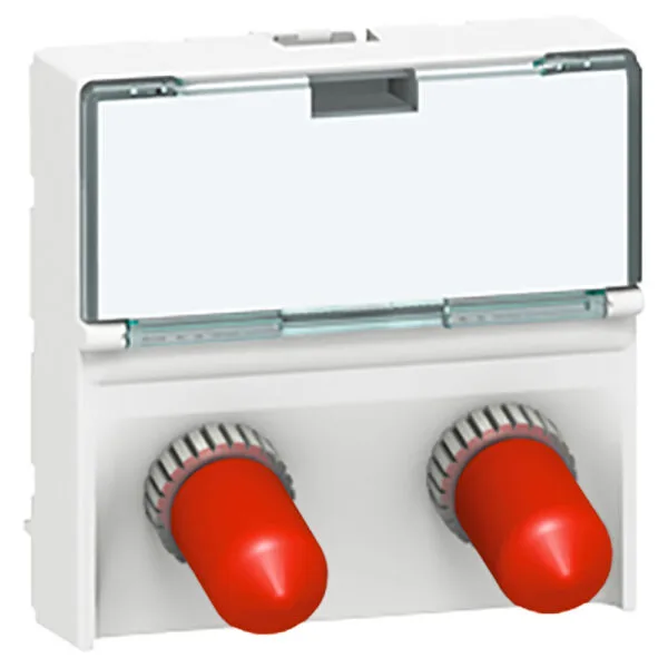 Legrand 078616 Data Prizi, Fiber Optik, 2XST, 2M, Beyaz