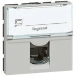 Legrand 079454 Lcs² Sistem Armada RJ45 CAT5E Priz - Utp - 2MODüL - Alüminyum
