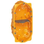 Legrand 080042 Batibox alçıpan Buat İkili - 4/5 modül - Derinlik:40mm