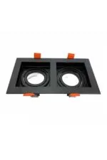 Cata CT-5019 İkili Siyah Pars Boş Spot Kasası