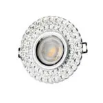 Cata CT-6639 İpek Led Çerçeveli Dekoratif Cam Spot Boş Kasa