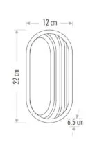 Cata 15W Santorini Led Bahçe Armatürü (Beyaz Işık) CT-7038
