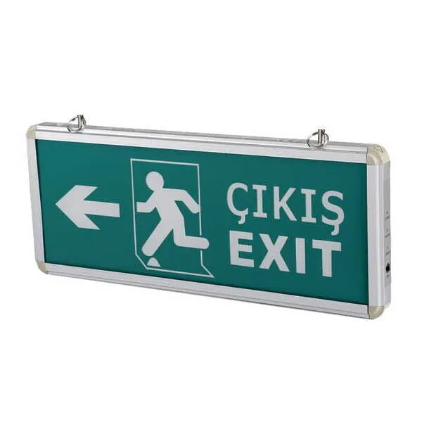 Cata CT-9170 Üç Saat Akülü Led Exit Çıkış Armatürü