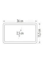 Cata CT-9170 Üç Saat Akülü Led Exit Çıkış Armatürü