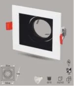 Cata CT-5222 Pars Kare Spot (Beyaz+Siyah Kasa)