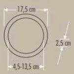 Cata CT-5647 15w Plus Ayarlanabilir Led Panel Armatür Günışığı