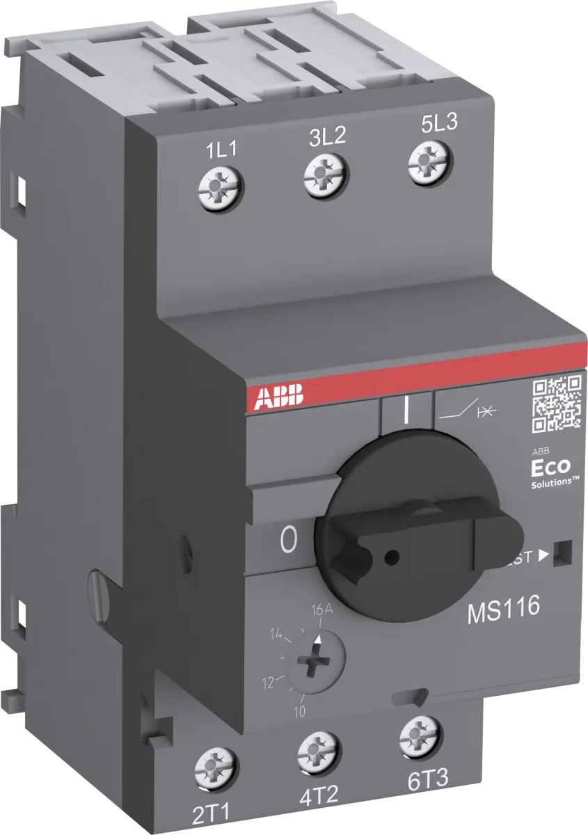 1SAM250000R1007.png ABB Ms116-2.5 1,6-2,5A Motor Koruma Şalteri 50KA 1SAM250000R1007