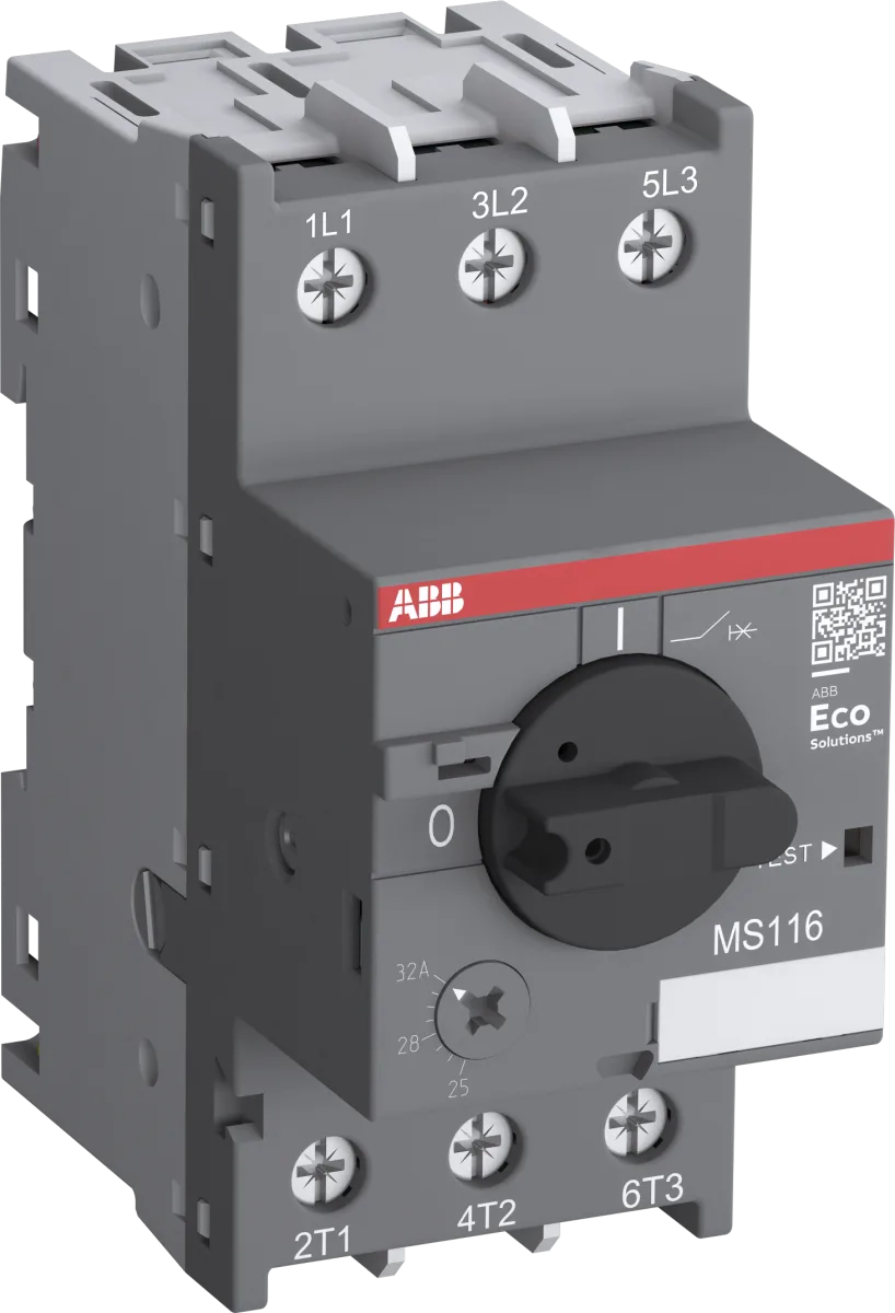 1SAM250000R1015.png ABB MS116-32 25-32A Motor Koruma Şalteri 10KA 1SAM250000R1015
