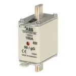 ABB OFAF00H160 160A NH00 Boy gG Bıçaklı Sigorta Buşonu - Görsel 3