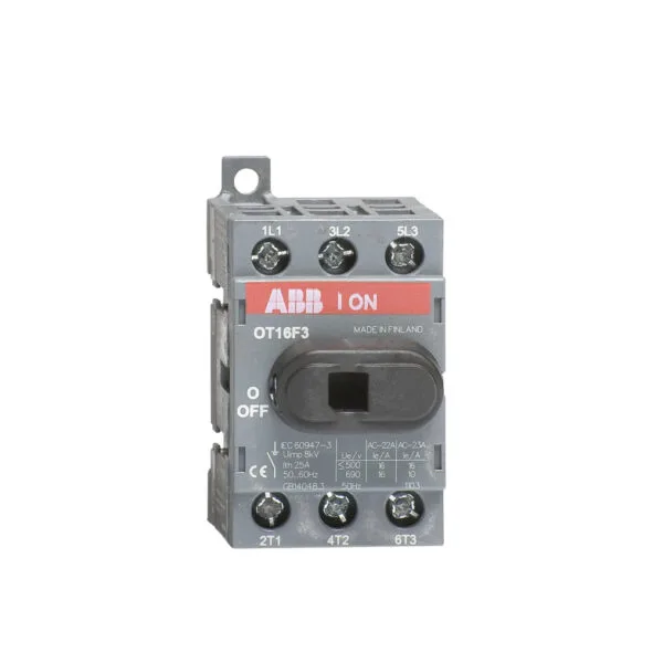ABB OT16F3 16A Sigortasız Yük Ayırıcı Ith:25A 1SCA104811R1001