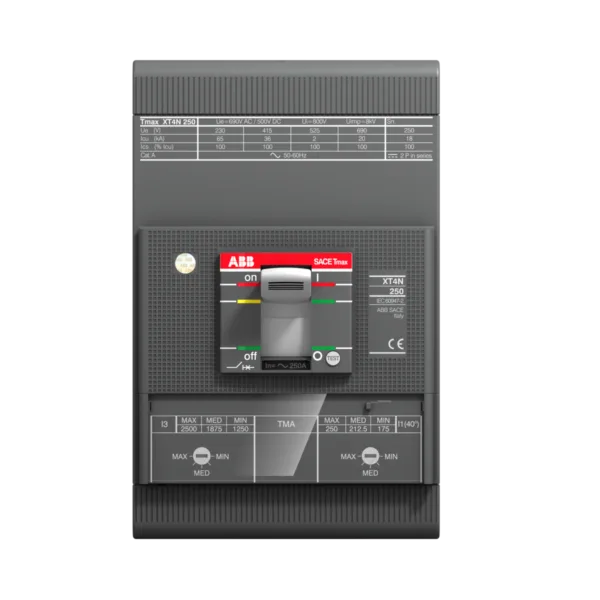 ABB XT4H 200A 70KA 3P Termik Manyetik Sabit Tip Şalter 1SDA068343R1