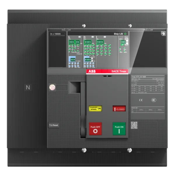 ABB XT7S 1000A M 50KA 4P PR231/p-ls/ı Sabit Tip Şalter 1SDA101655R1