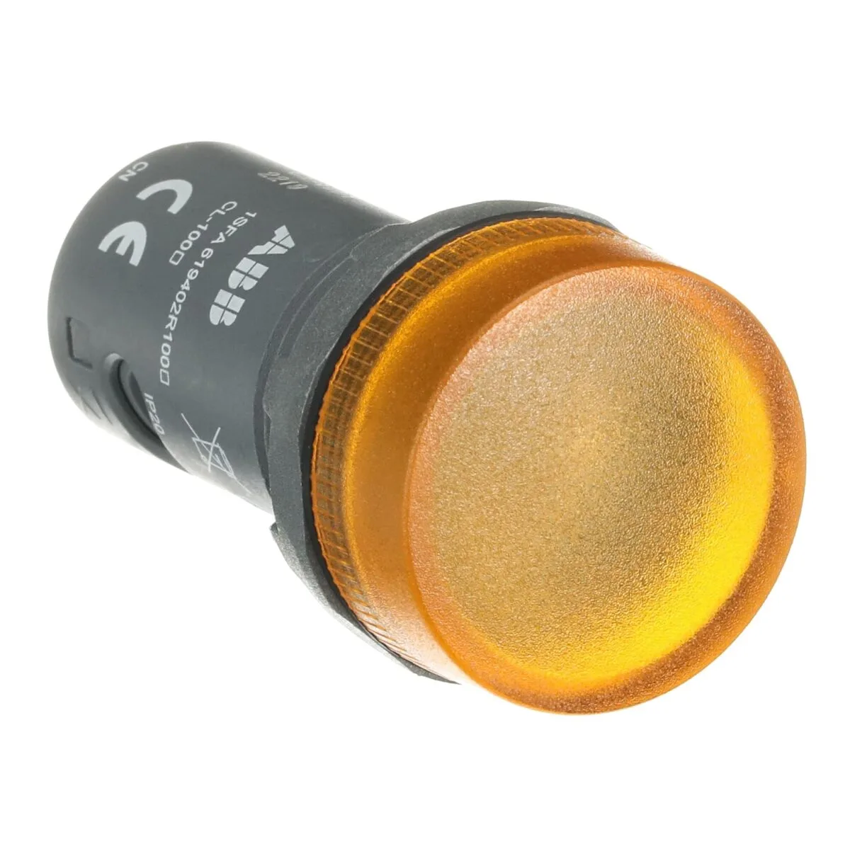 ABB CL-100Y Sarı Kompakt Sinyal Lambası (24-230V AC/DC) - Görsel 2