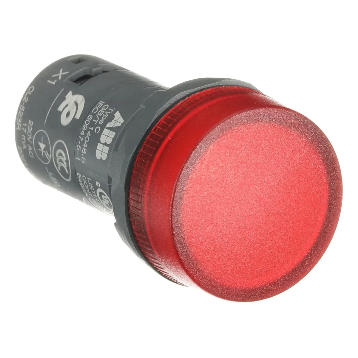 ABB CL2-523R Kırmızı Kompakt LED Sinyal Lambası (230V) - Görsel 2