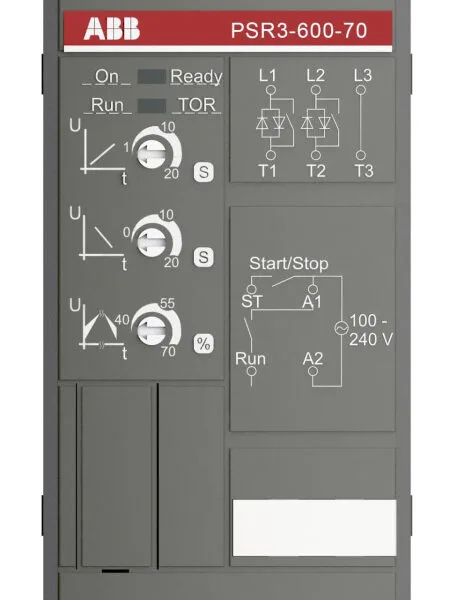 ABB PSR3-600-70 1,5KW Yumuşak Yolverici 1SFA896103R7000
