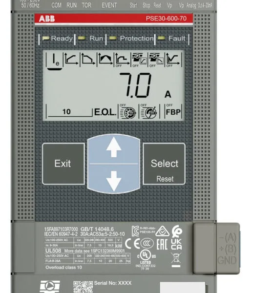 ABB PSE30-600-70 15KW Yumuşak Yolverici 1SFA897103R7000