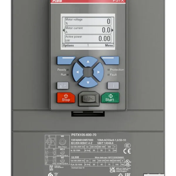 ABB PSTX105-600-70 55KW Yumuşak Yolverici 1SFA898109R7000