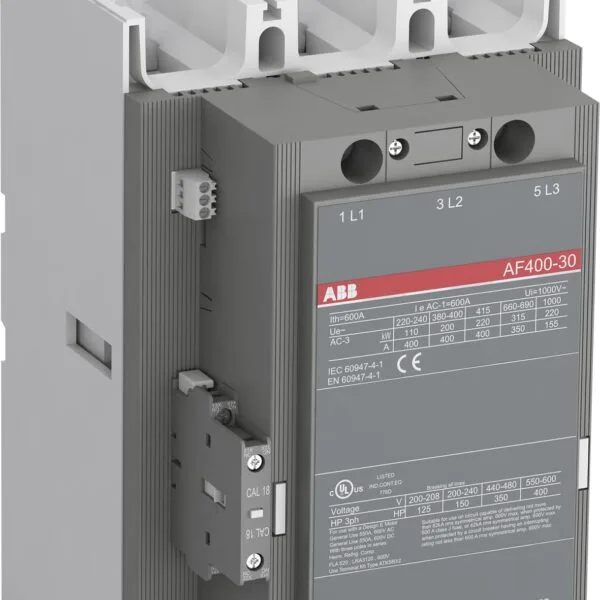 ABB AF400-30-11 100-250VAC/DC 400A 3P Kont.1na+1nk 1SFL577001R7011