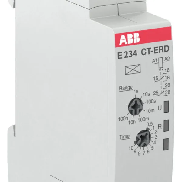 ABB Ct-erd.22 Zaman Rölesi 0,05S-100H 24-48VDC 24-240V 1SVR500100R0100