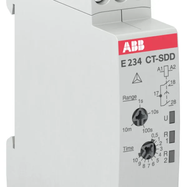 ABB Ct-sdd.22 Zaman Rölesi 0,05S-10D 24-48VDC 24-240VA 1SVR500211R0100