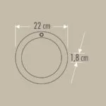 Cata CT-9247 20w Sensörlü Sıva Üstü Led Armatür Beyaz