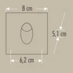 Cata CT-5179 3W Ledli Koridor Armatürü Günışığı