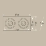 Cata CT-5054 Jaguar Spot Siyah-Platin