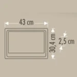 Cata CT-4665 400w Slim Led Projektör Beyaz