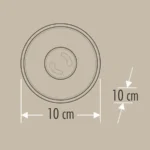 Cata CT-5421 Foça Sıva Üstü Armatür GU-10 Siyah + Bakır