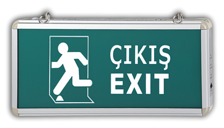 Cata Ct-9166 Exit Çıkış Armatürü Ledli 3 Saat Akülü Cata Ct-9166 Exit Çıkış Armatürü Ledli 3 Saat Akülü