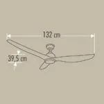 Cata CT-3001 Zürih Ledli Tavan Vantilatörü