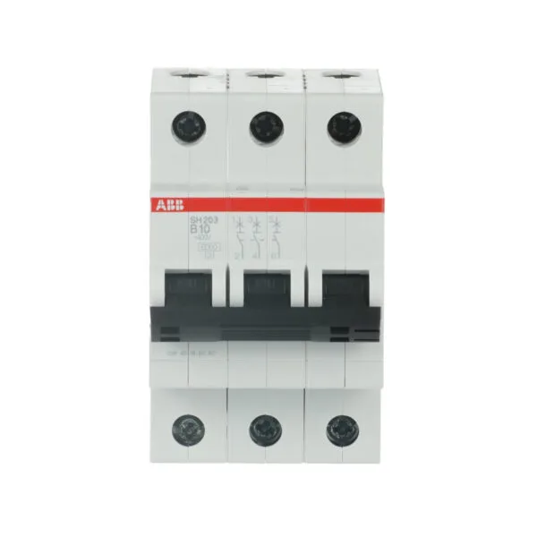 ABB SH203-B10 3*10A B Tipi 6KA Otomatik Sigorta 2CDS213001R0105