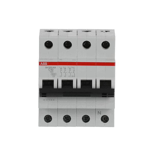 ABB SH203-C10-NA 4*10A NA C Tipi 6KA Otomatik Sigorta 2CDS213103R0104