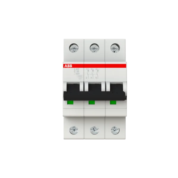 ABB S203-C32 3*32A C Tipi 6KA Otomatik Sigorta 2CDS253001R0324
