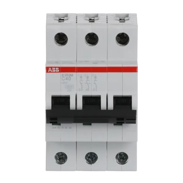 ABB S203M-C40 3*40A C Tipi 10KA Otomatik Sigorta 2CDS273001R0404