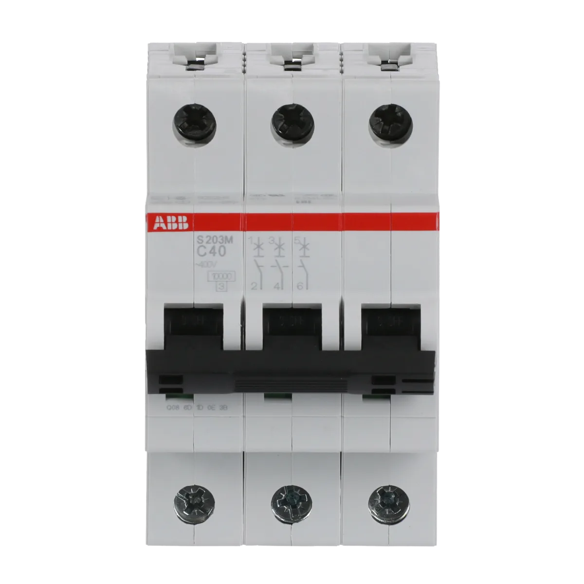 2CDS273001R0404.png ABB S203M-C40 3*40A C Tipi 10KA Otomatik Sigorta 2CDS273001R0404