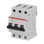 ABB S203M-C50 50 Amper 3 Kutuplu 10kA C Tipi Otomatik Sigorta - Görsel 3