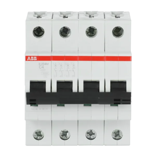 ABB S204M-C 4 4*4A C Tipi 10KA Otomatik Sigorta 2CDS274001R0044