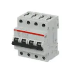 ABB S204M-C63 63 Amper 4 Kutuplu 10kA C Tipi Otomatik Sigorta - Görsel 3