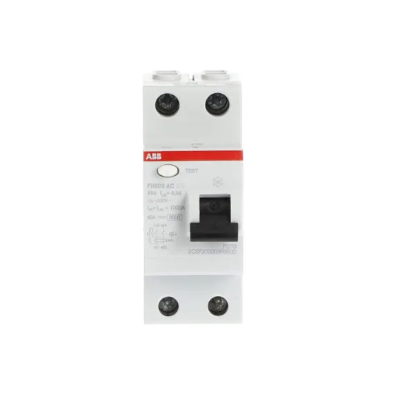 ABB FH202 Ac-63/0,3 2P, Ac, 63A, 300MA K.a.k 2CSF202003R3630
