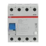 ABB F204 Ac-125/0,3 4P, Ac, 125A, 300MA K.a.k 2CSF204001R3950