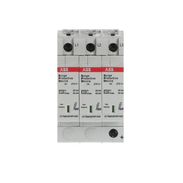 ABB OVRT23L40275P Qs 3 Faz Parafudur 40KA, Sınıf 2 2CTB803873R2400