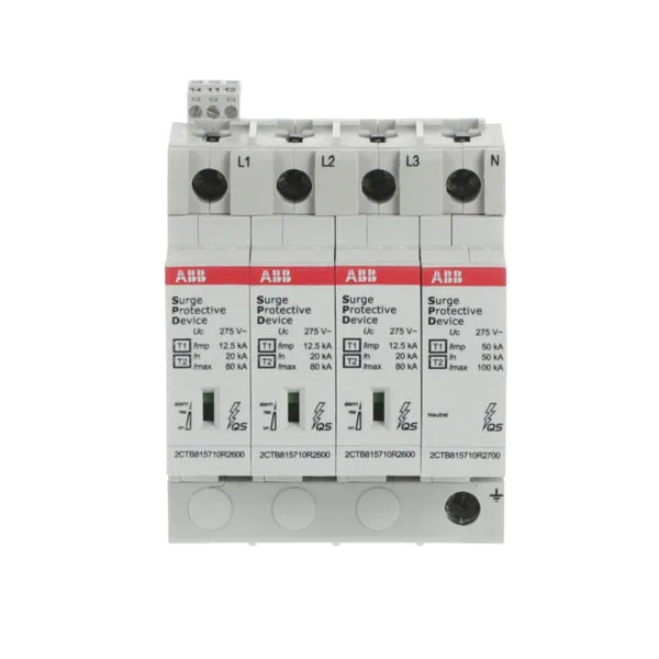 ABB Ovr T1-T2 3 Faz+nötr Parafudur 100KA,B Tipi Paraf 2CTB815710R0700