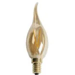 Cata CT-4281 4w Rustik Led Kıvrık Buji Ampul E14 Amber