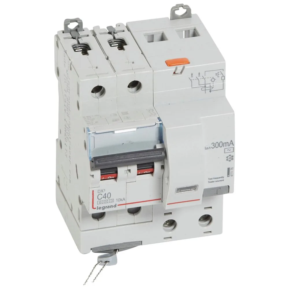 411176-LEGRAND-1000 Legrand 411176 Dx³ Rcbo 40A 2P AC Tipi 300MA