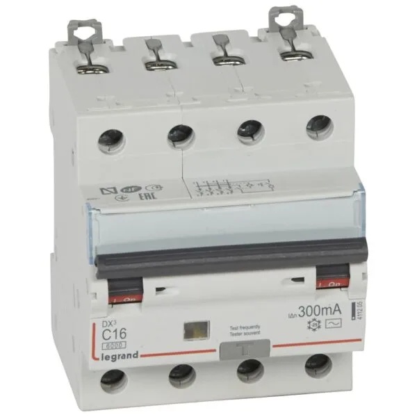 Legrand 411205 Dx³ Rcbo 16A 4P AC Tipi 300MA