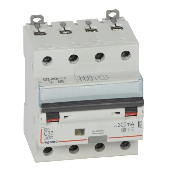 Legrand 411208 Dx³ Rcbo 32A 4P AC Tipi 300MA